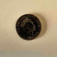 Reverso de 5 Pence, 2015