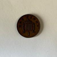 Anverso de 1 Penny, 1988