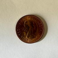 Reverso de Half Penny, 1967