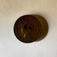 Reverso de 1 Pound, 1986