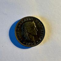 Reverso de 20 Centimos, 1944, 1955