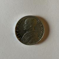 Reverso de 10 Liras, 1951