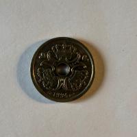 Reverso de 1 Corona, 1994
