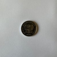 Reverso de 5 Zlote, 1990