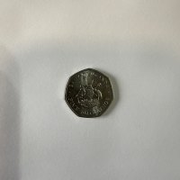 Reverso de 5 Shillings, 1987