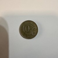 Anverso de 10 Centavos, 1973