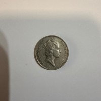 Reverso de 10 Centavos, 1989