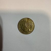 Reverso de 10 Agorot, 1990