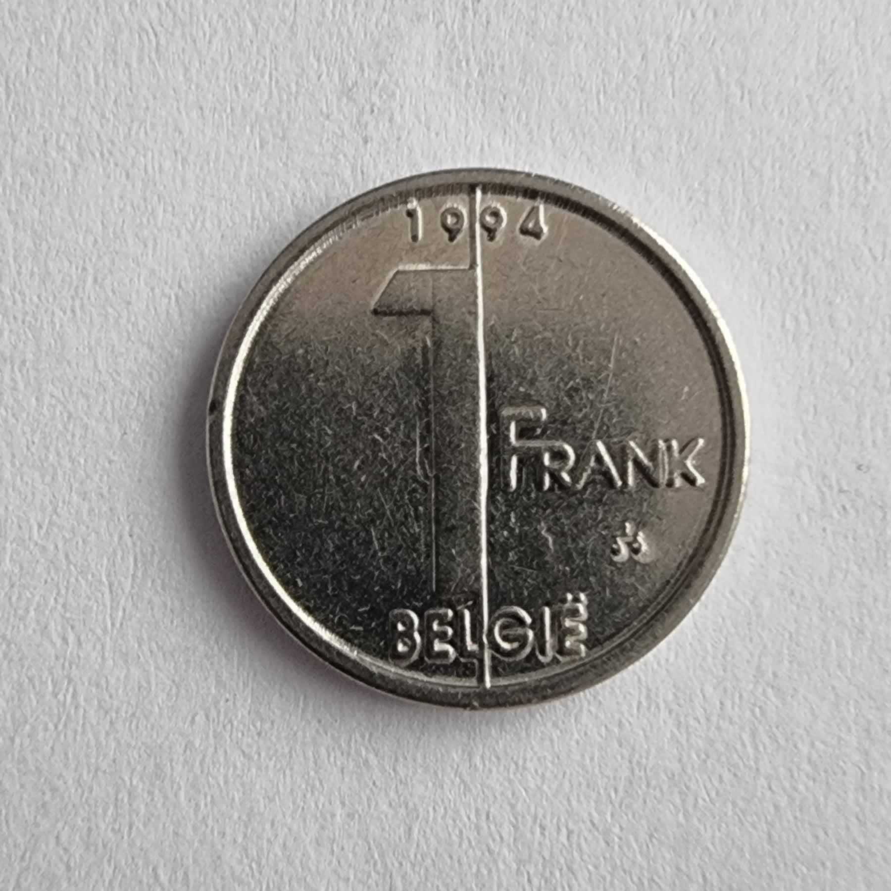 Reverso de 1 Franc, 1994