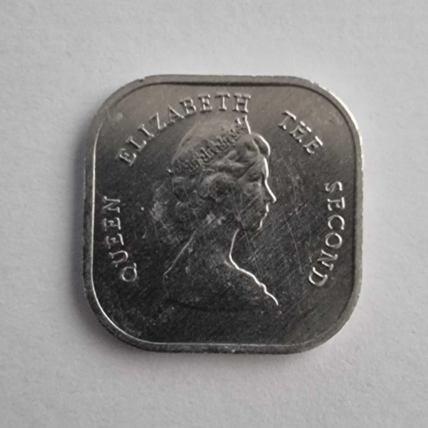 Anverso de 2 Cents, 1995