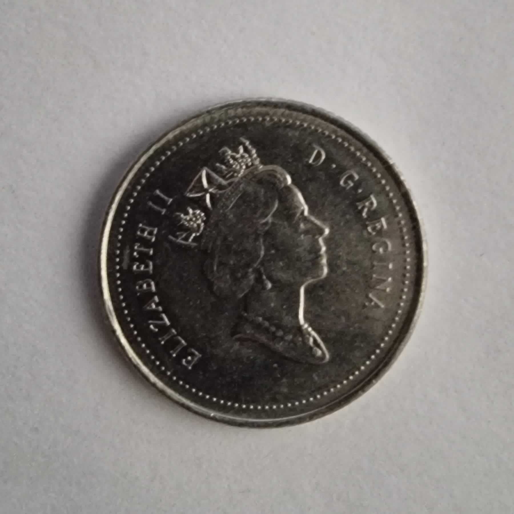 Anverso de 10 Cents, 1994