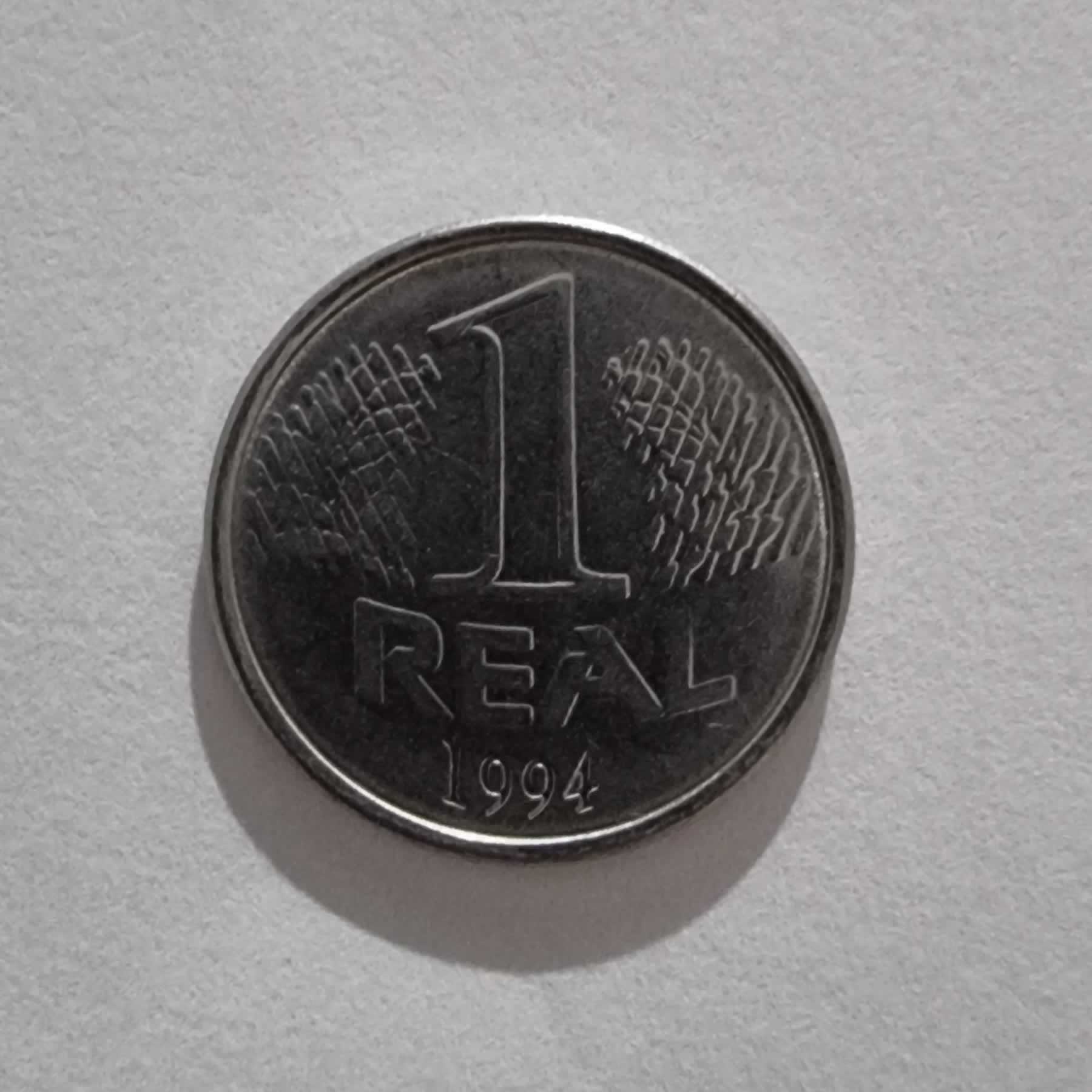 Reverso de 1 Real, 1994