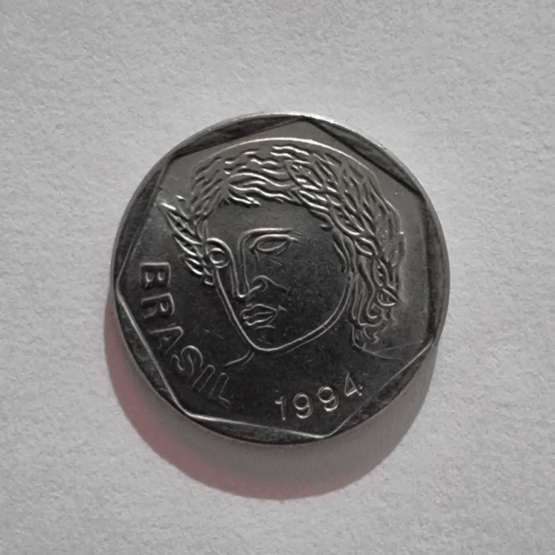 Anverso de 25 Centavos, 1994