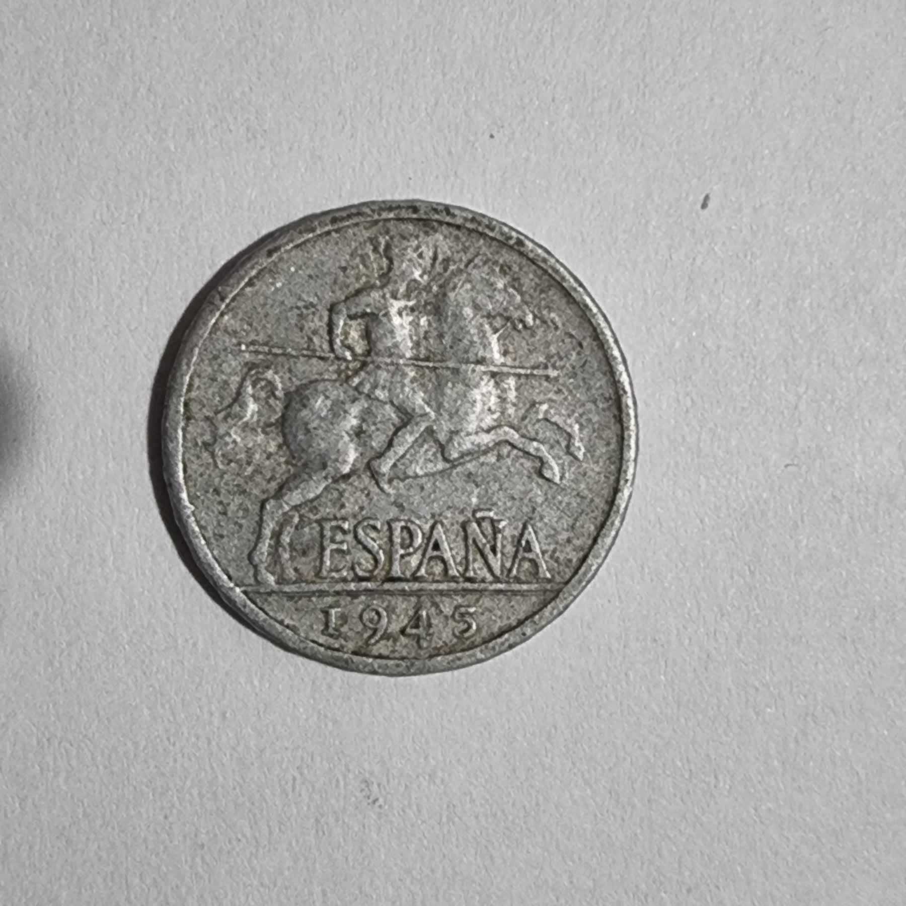 Anverso de 5 Cents, 1945