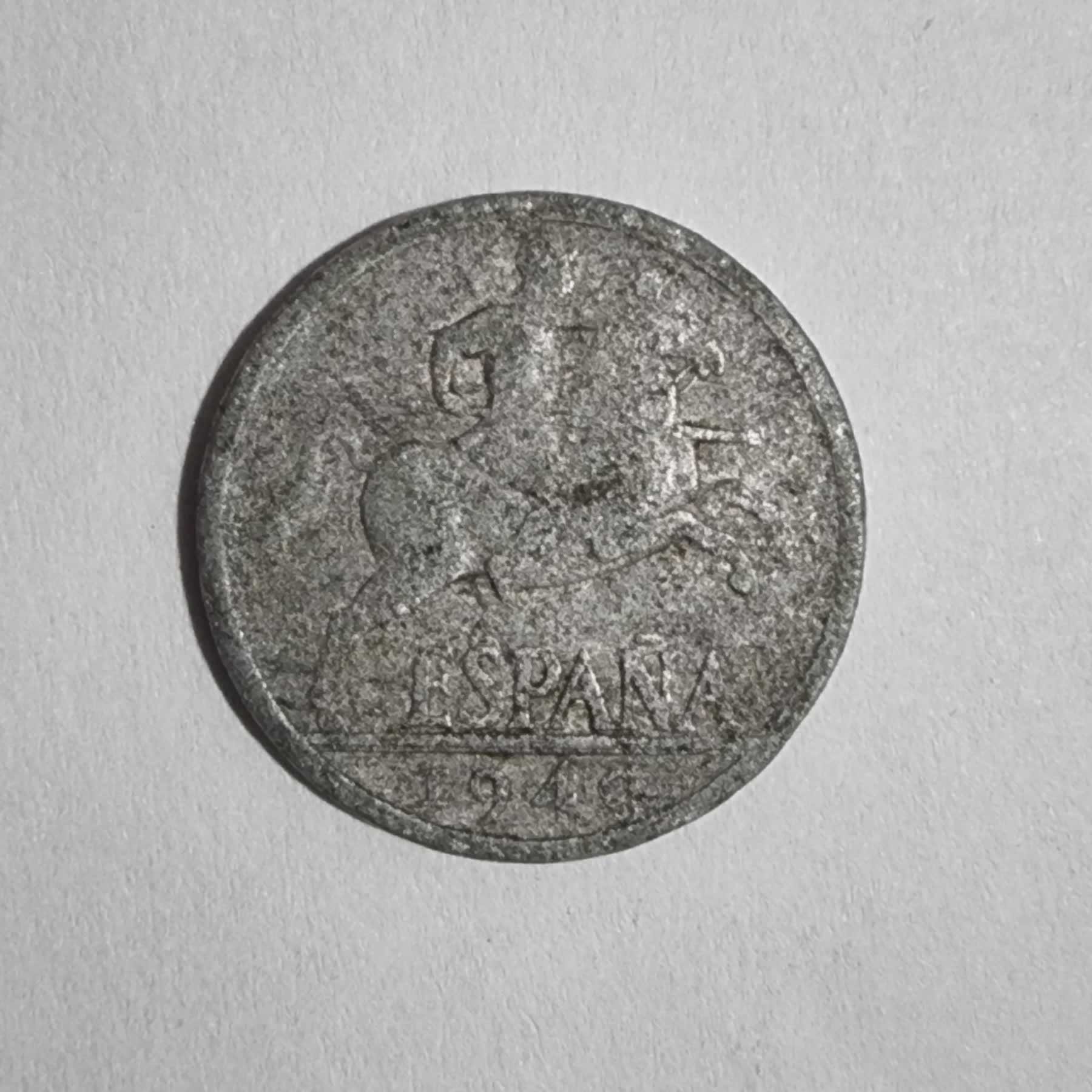 Anverso de 10 Cents, 1945