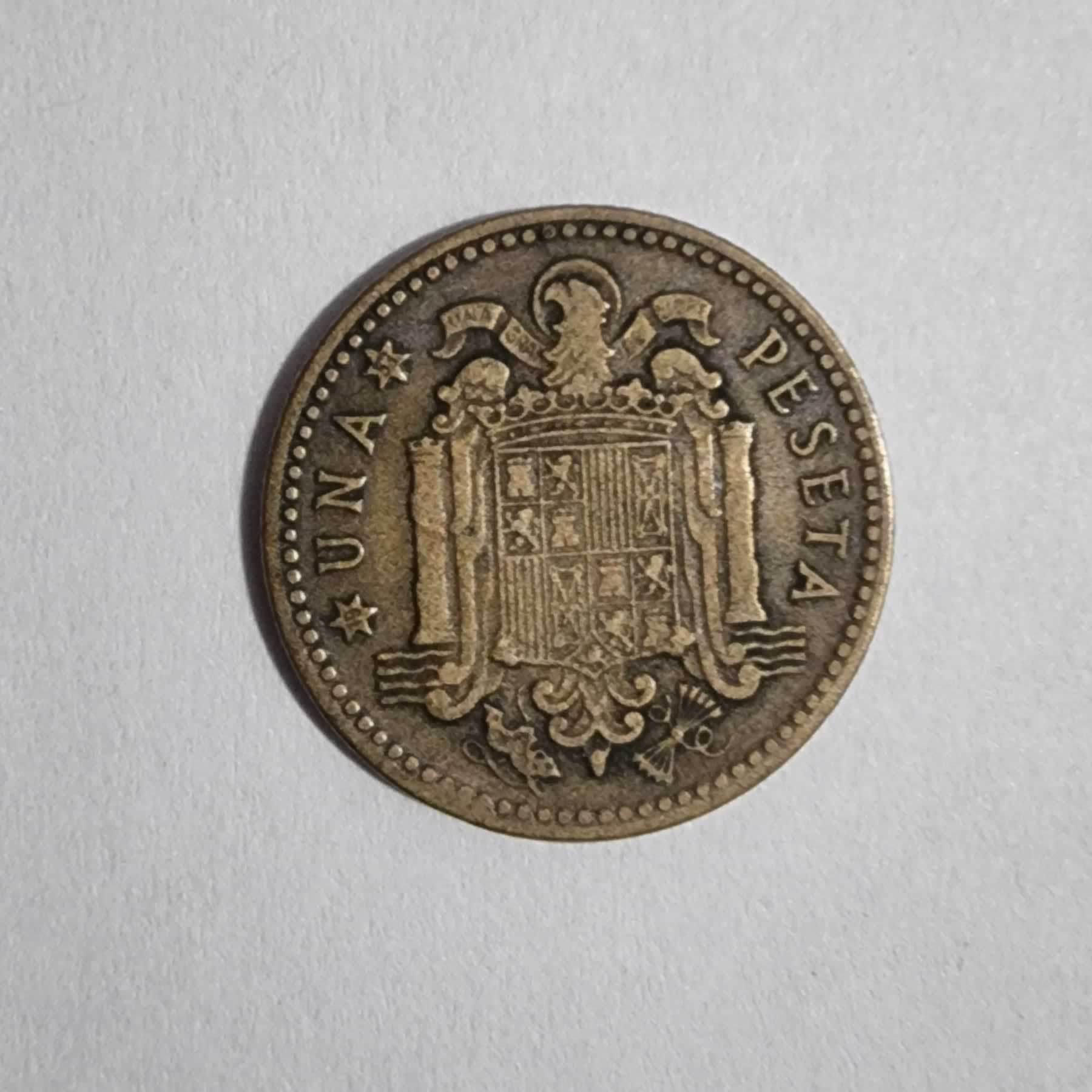 Reverso de 1 Peseta, 1947 (No identificado)