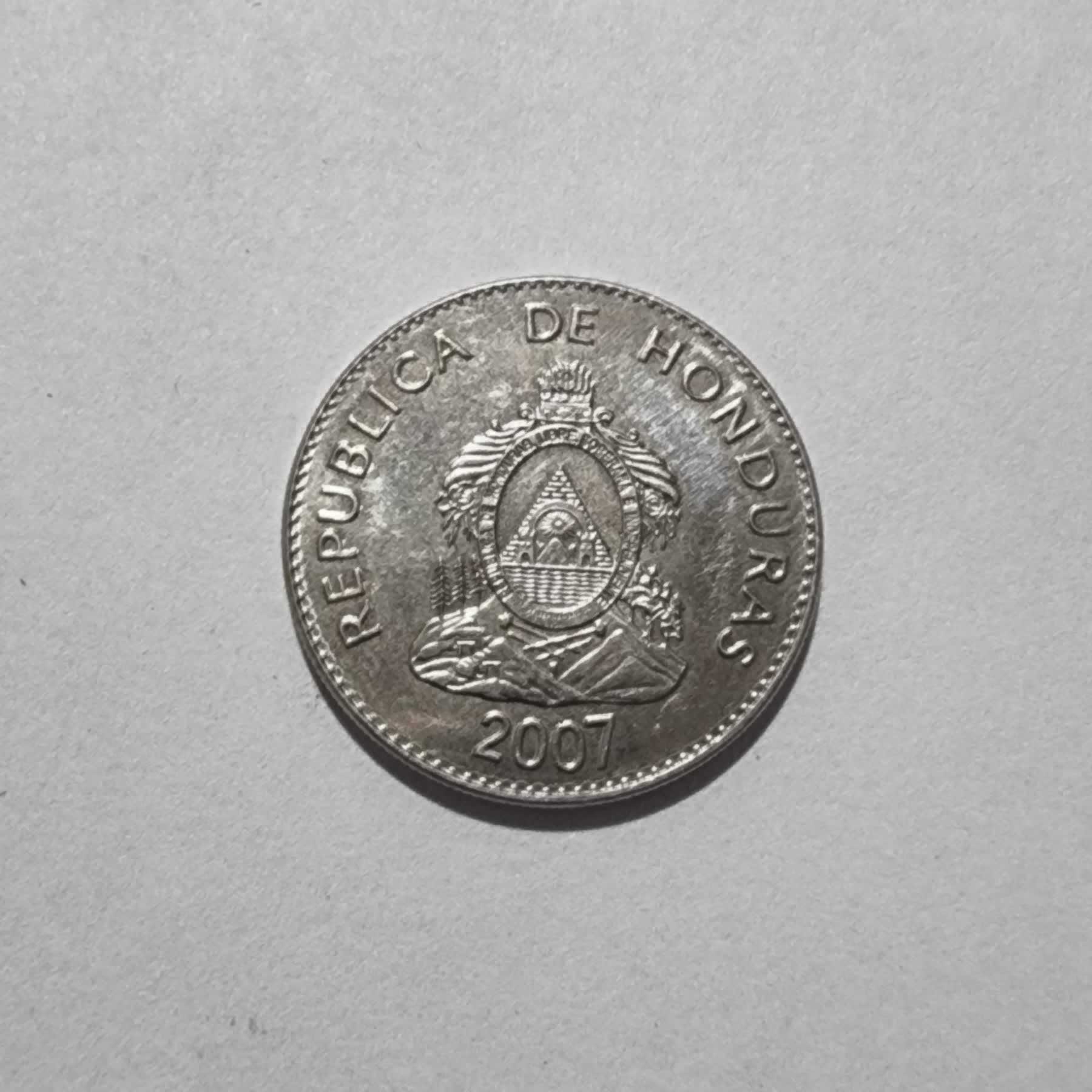 Anverso de 50 Centavos, 2007