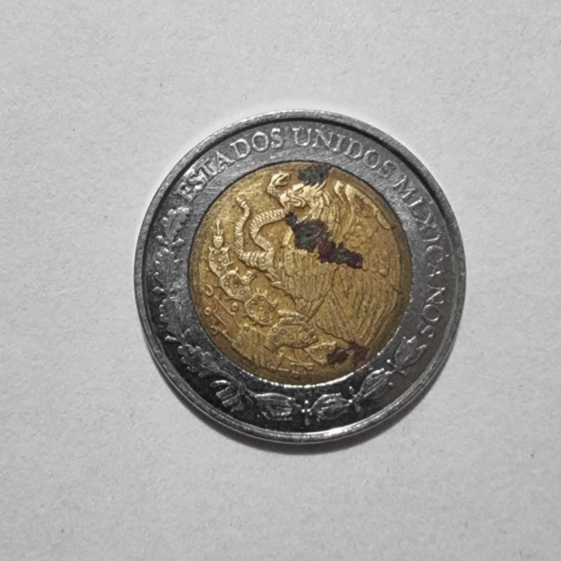 Anverso de 1 Peso, 2008 Mo