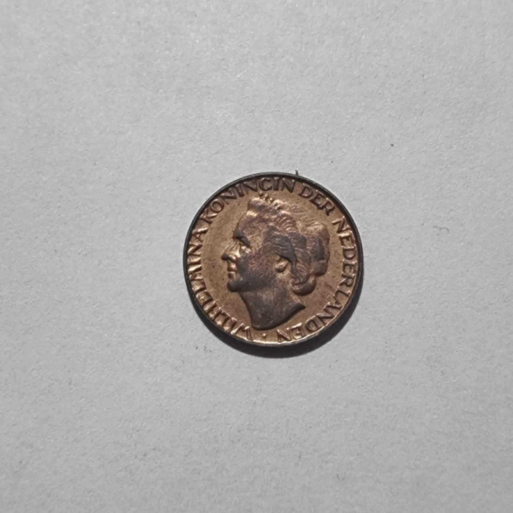 Anverso de 1 Cent, 1948
