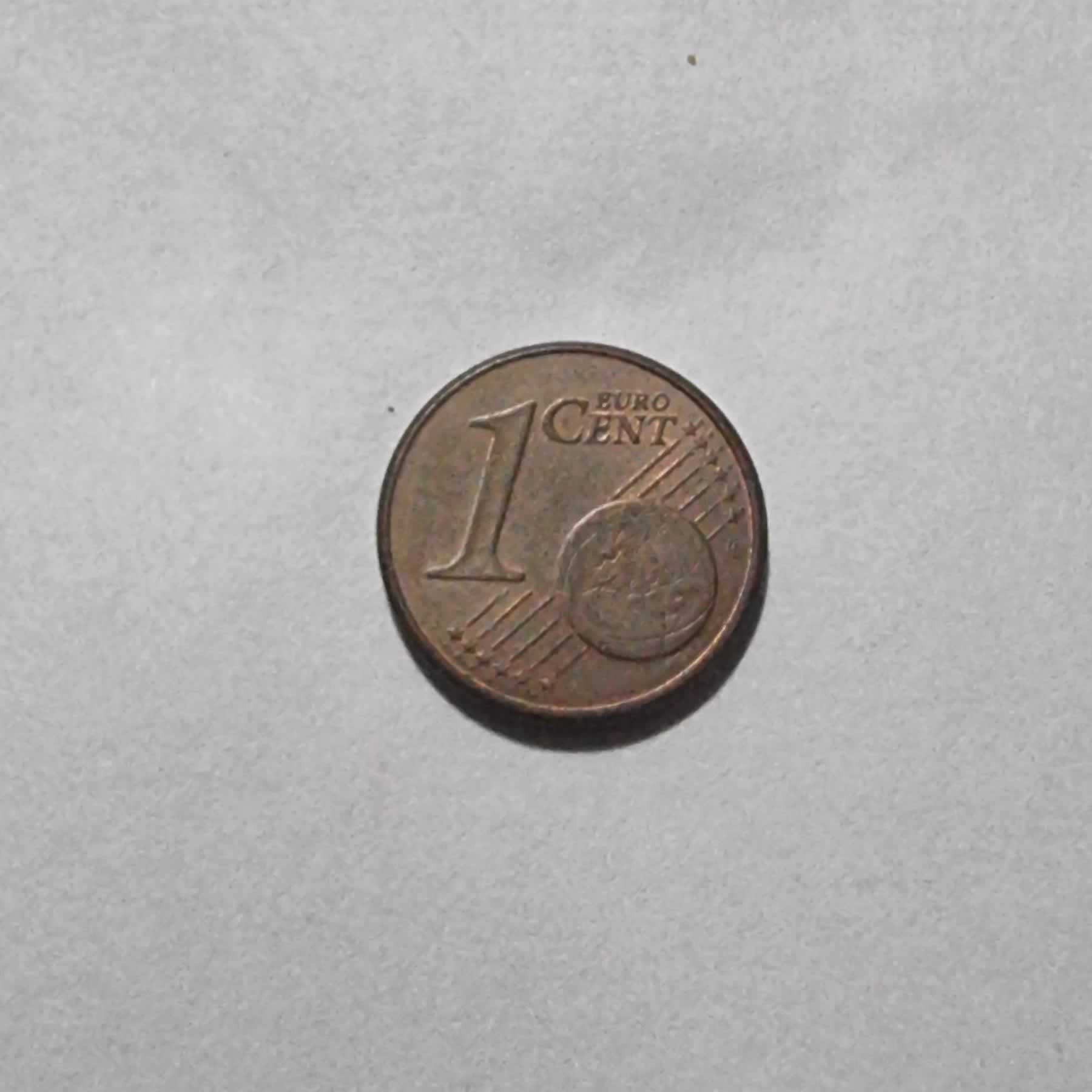 Reverso de 1 Cent, 2000