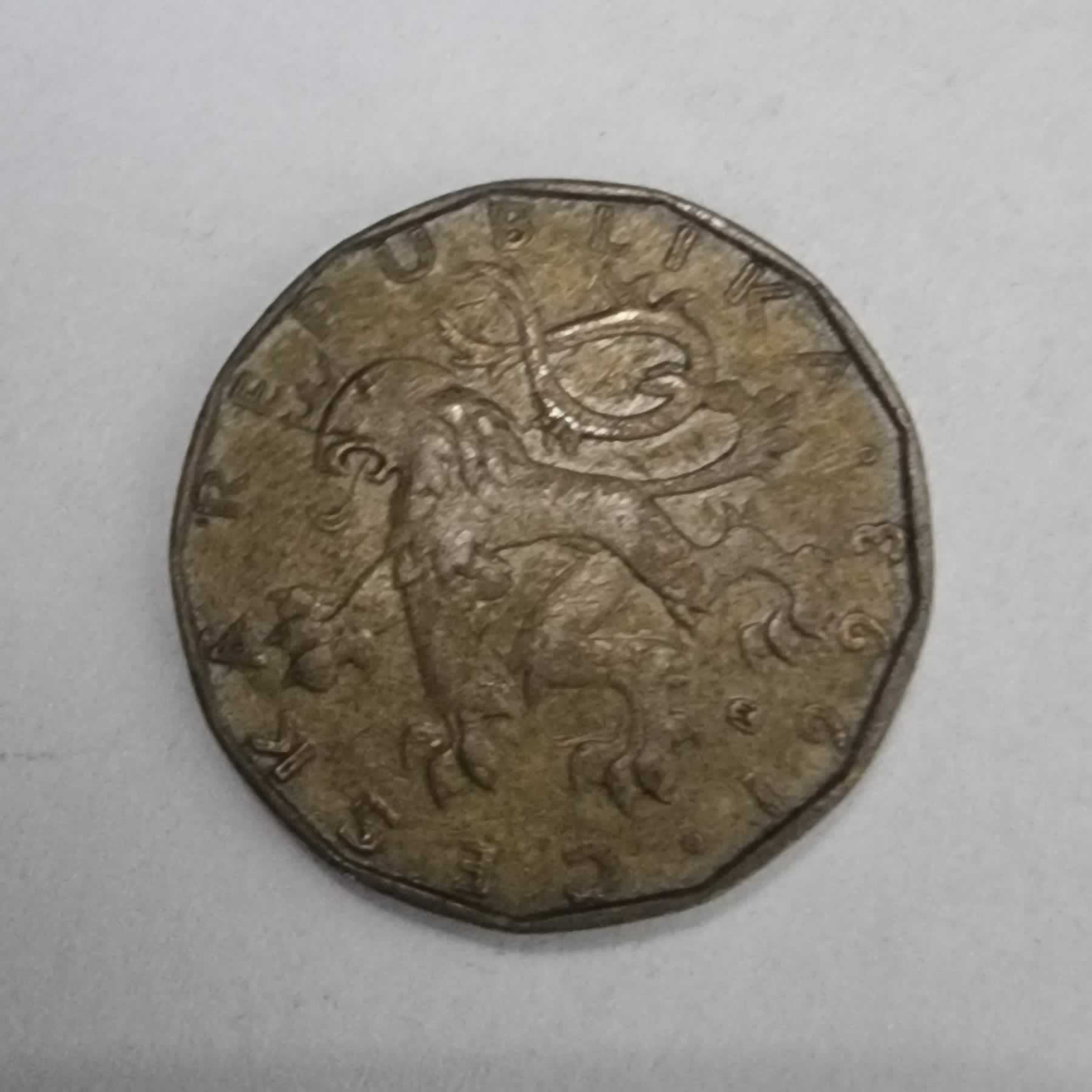 Anverso de 20 Korun, 1993 (c)