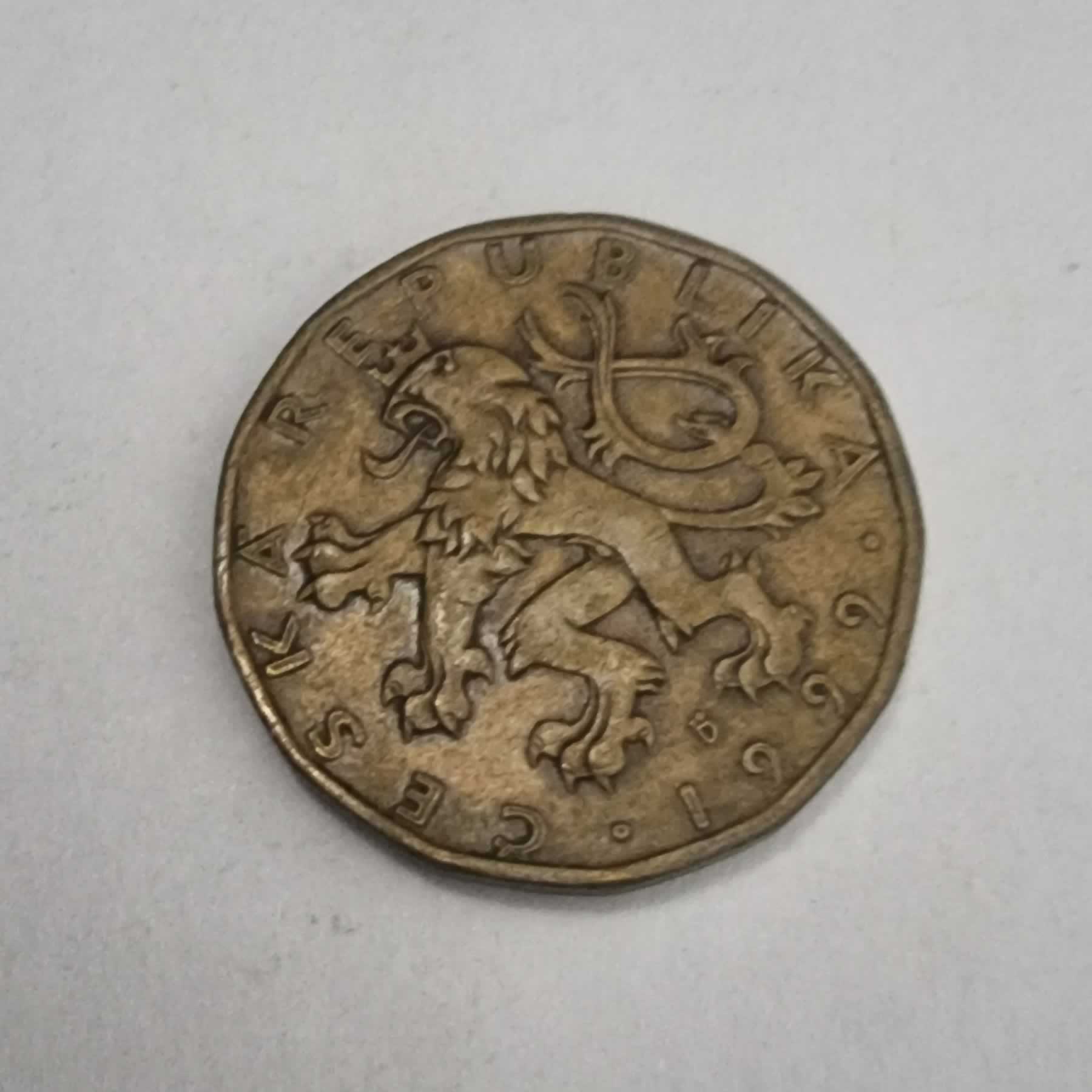 Anverso de 20 Korun, 1999 (m)