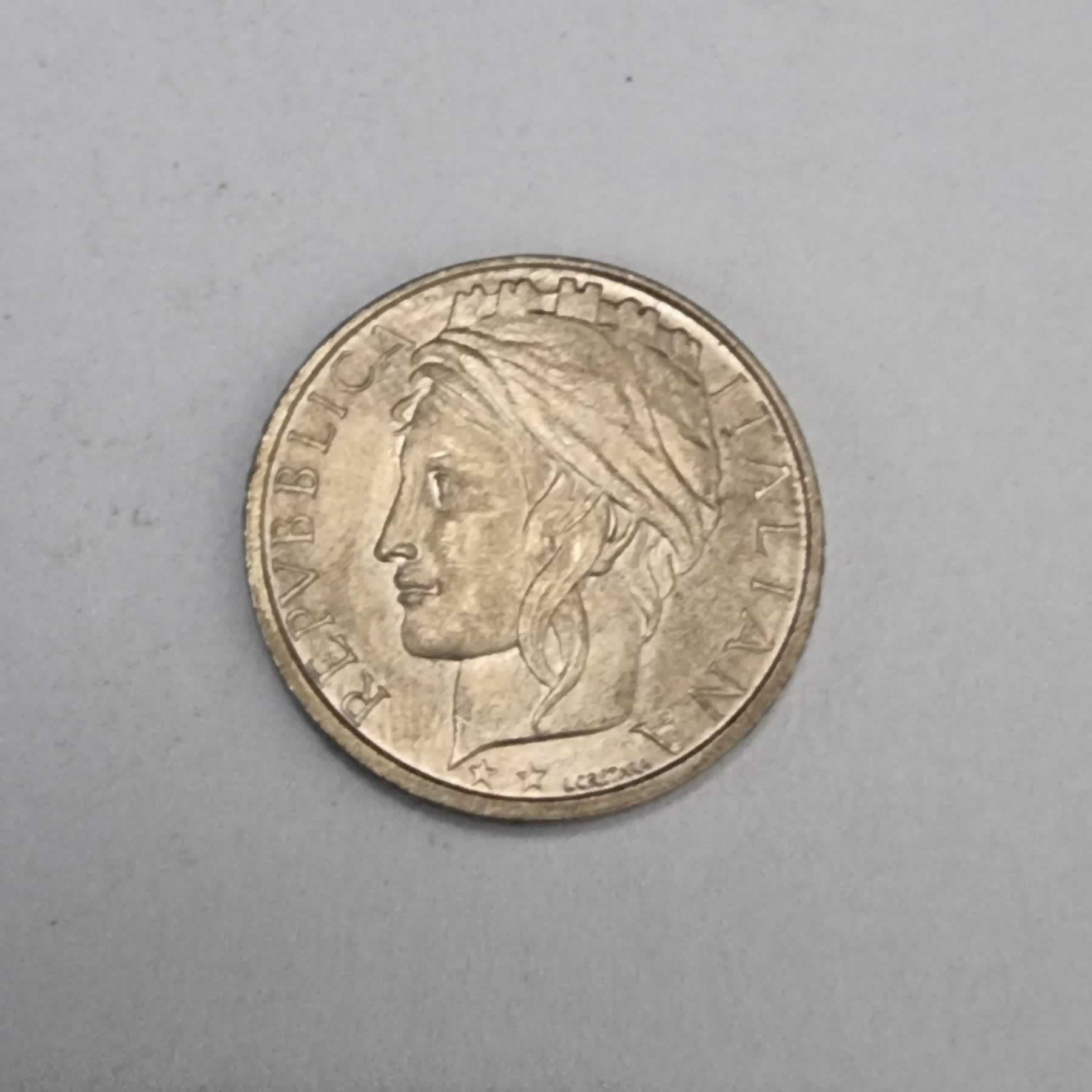 Anverso de 100 Lire, 1998 R, Italia · República