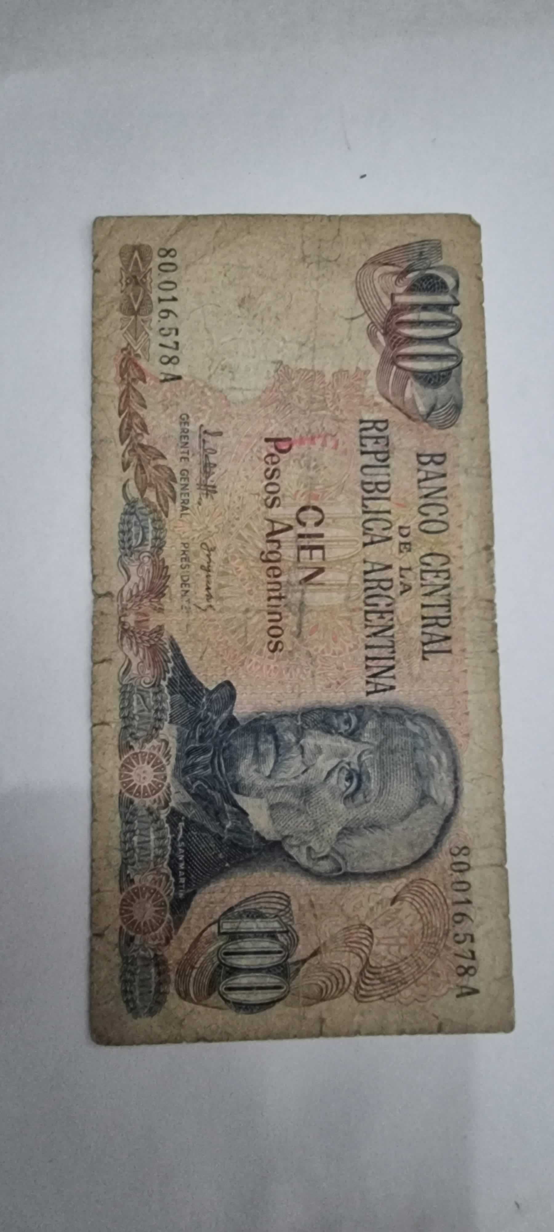 Anverso de 100 Pesos, ND (1983-85)