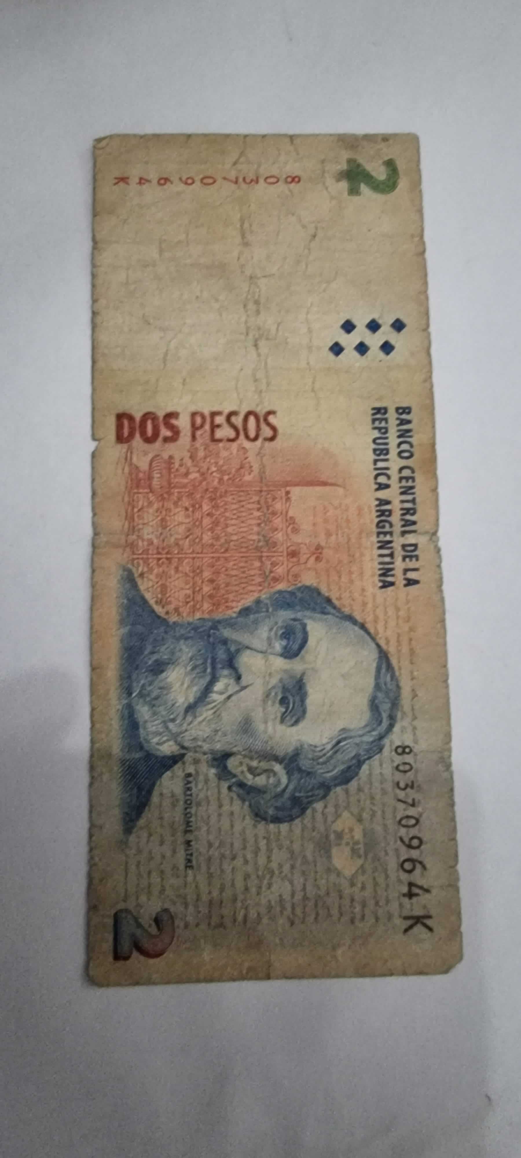Anverso de 2 Pesos, 2011, Argentina