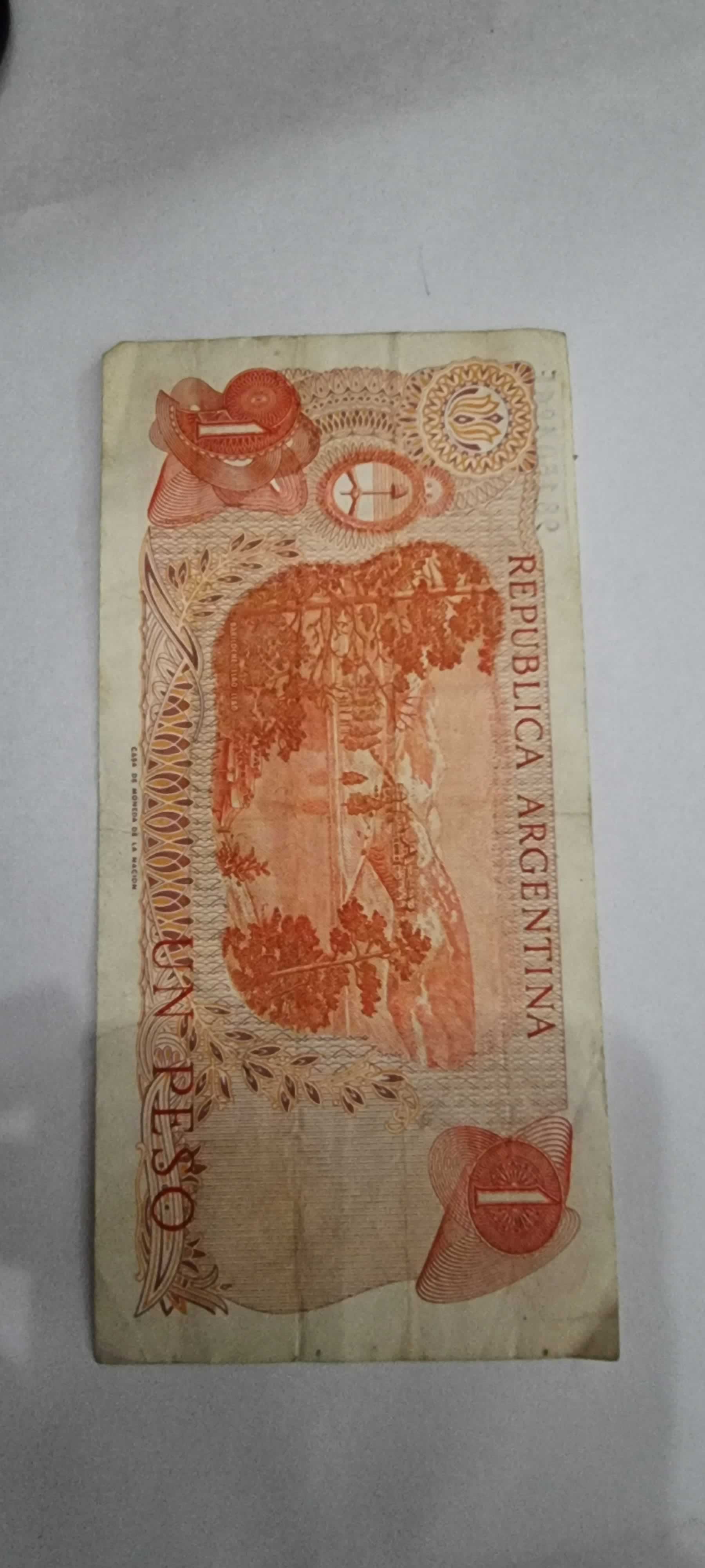Reverso de 1 Peso, ND (1974)
