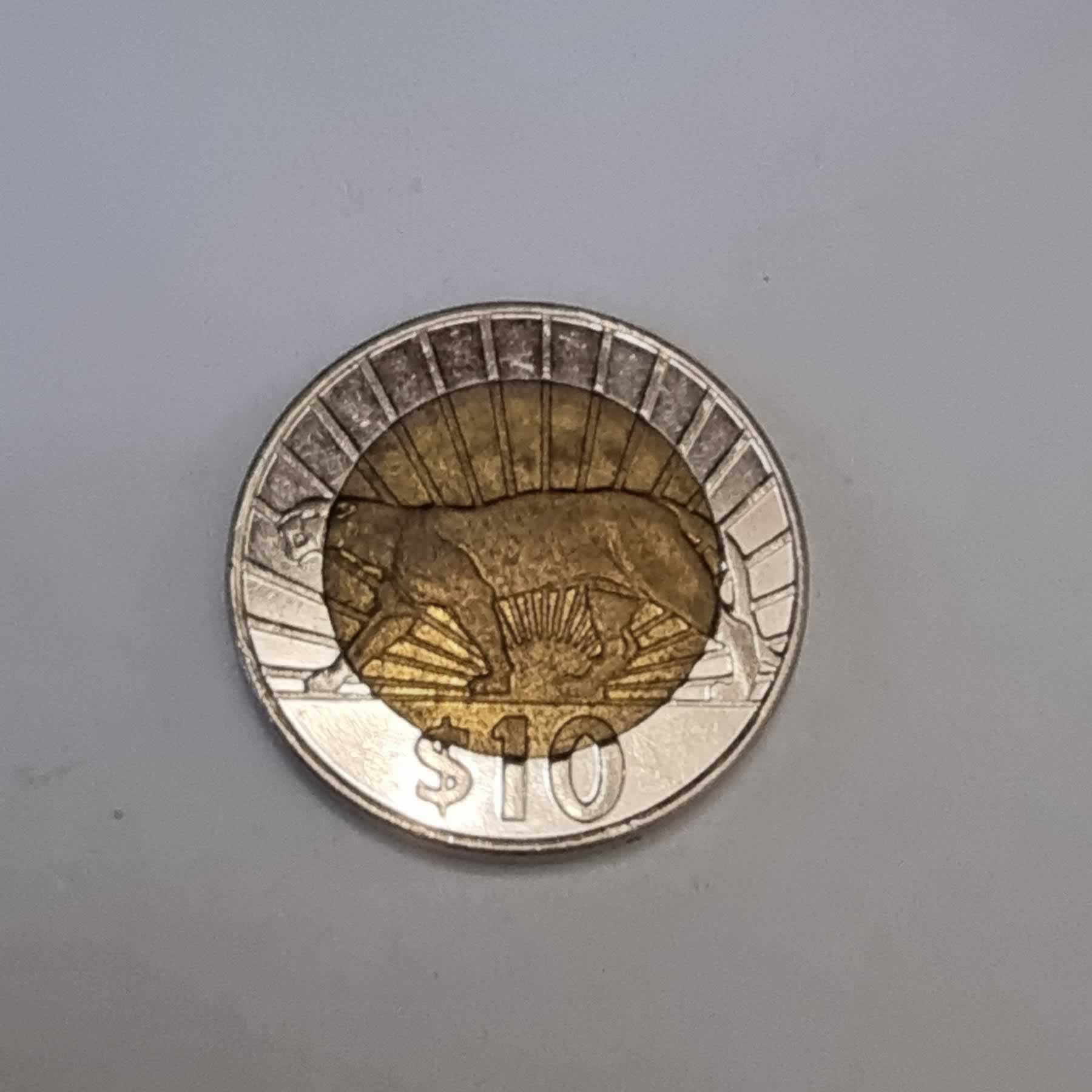 Reverso de 10 Pesos, 2011 (I)