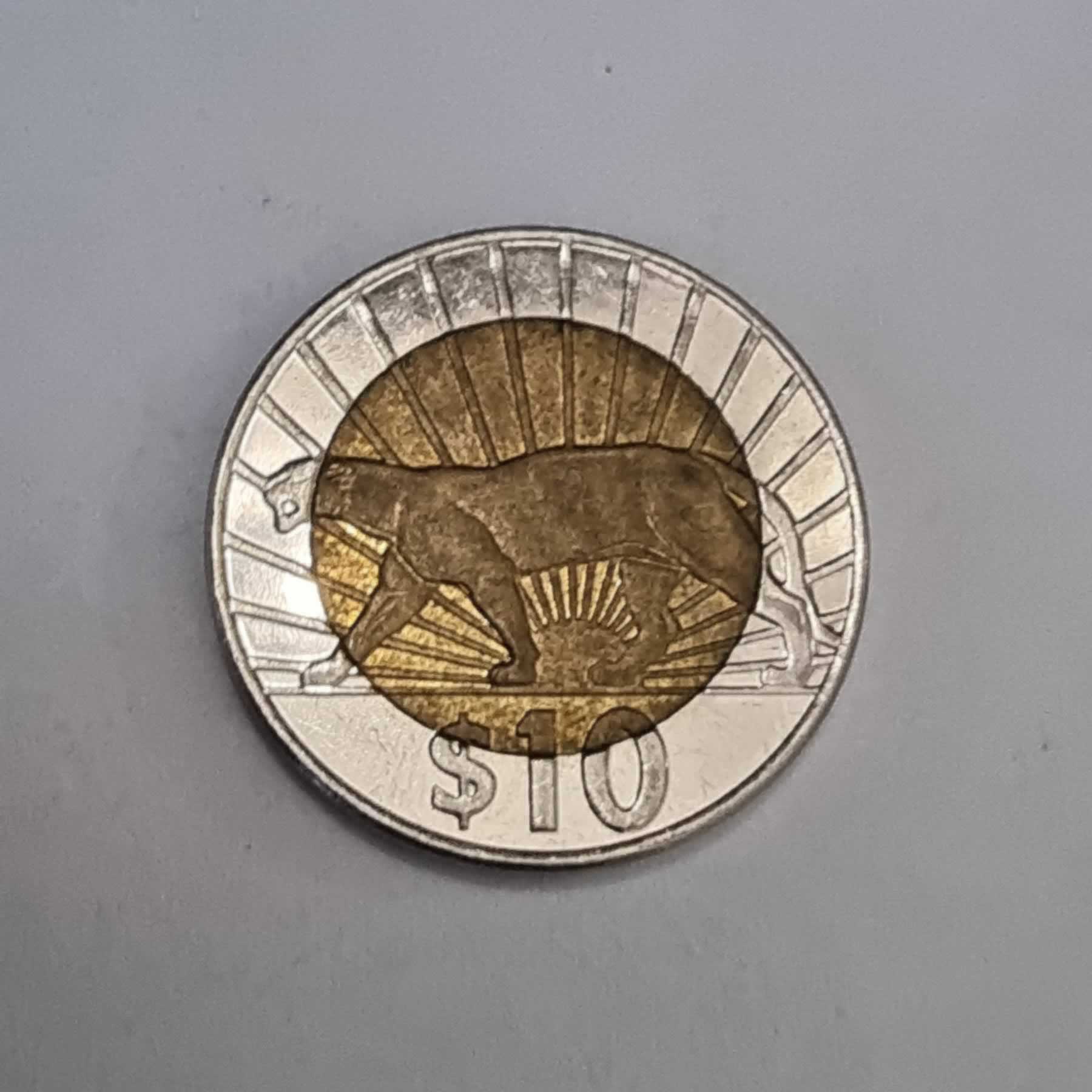 Reverso de 10 Pesos, 2014 (I)