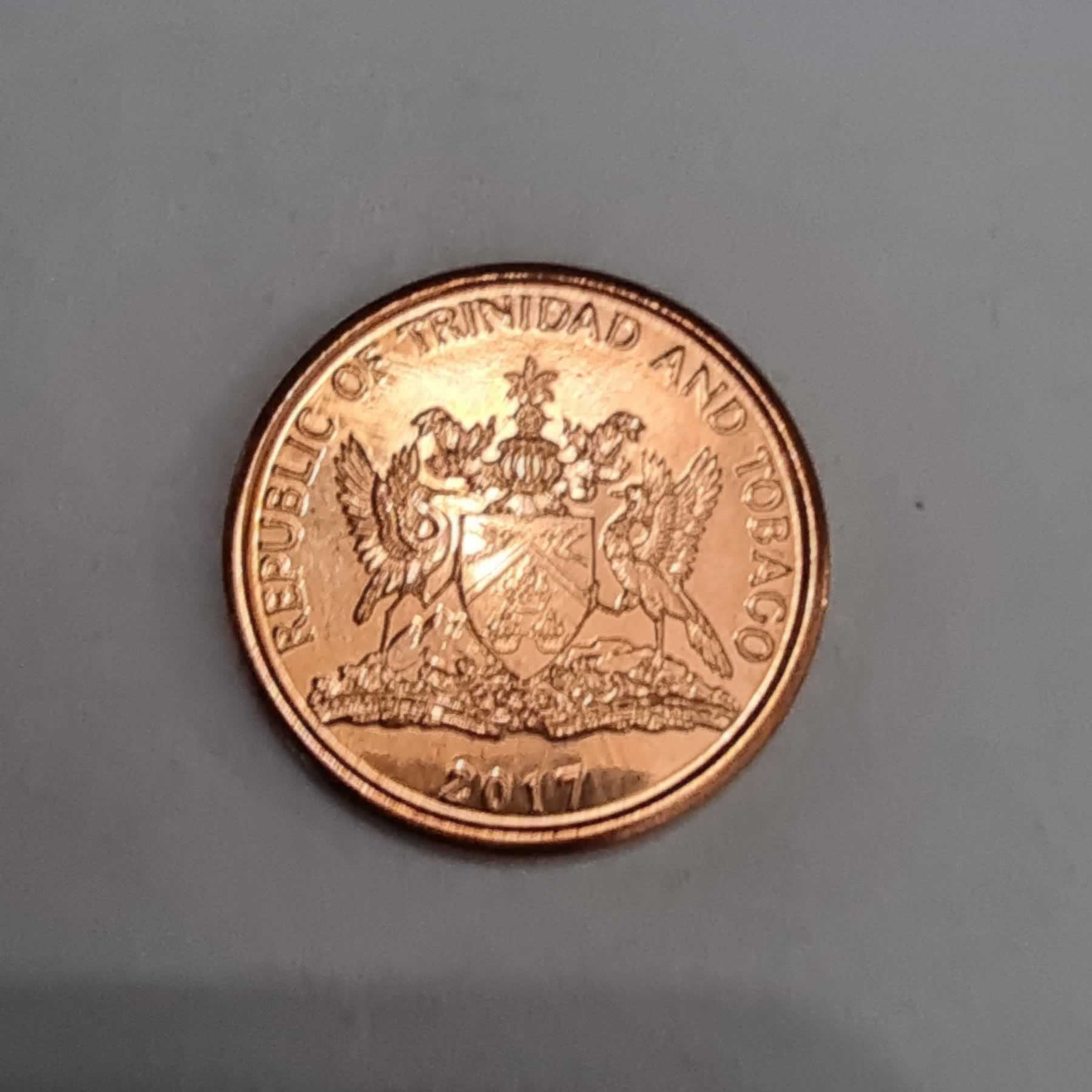 Anverso de 5 Cents, 2017