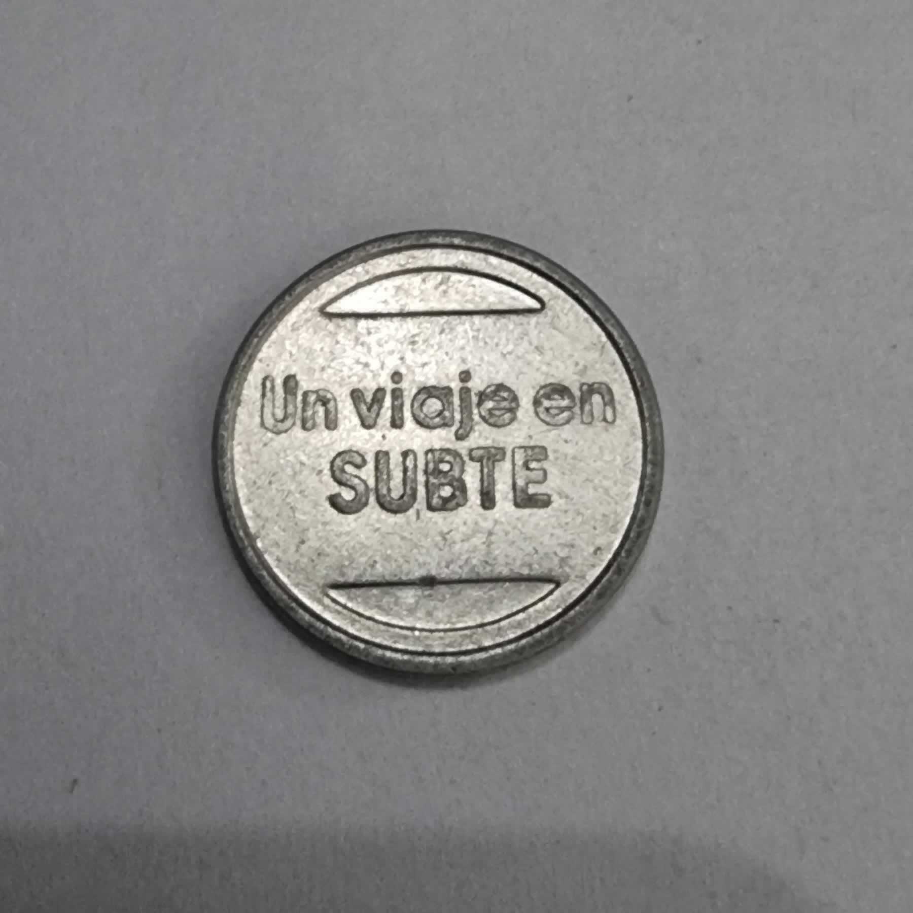 Reverso de Pieza sin identificar, Argentina