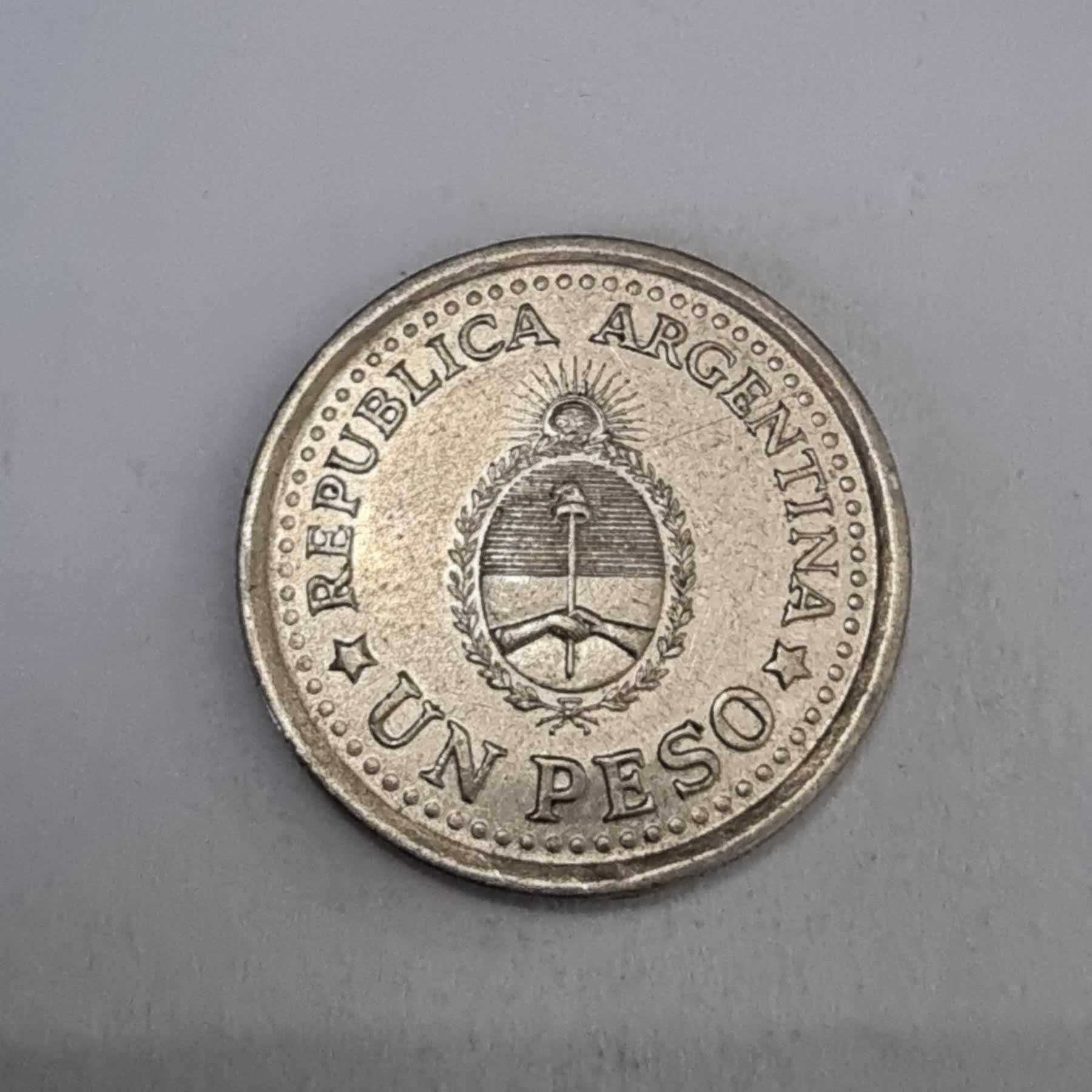Anverso de 1 Peso, ND-1960
