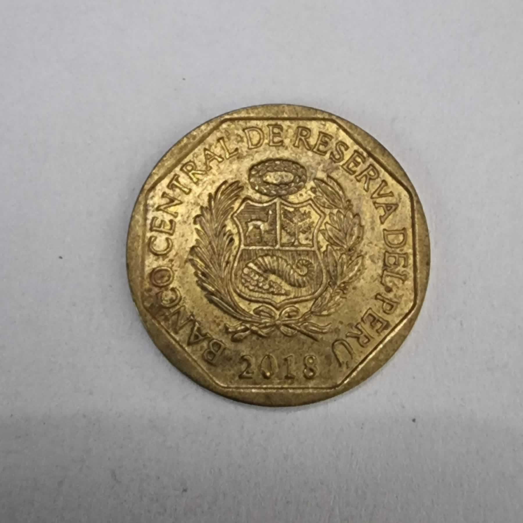 Anverso de 20 Centimos, 2018 LIMA