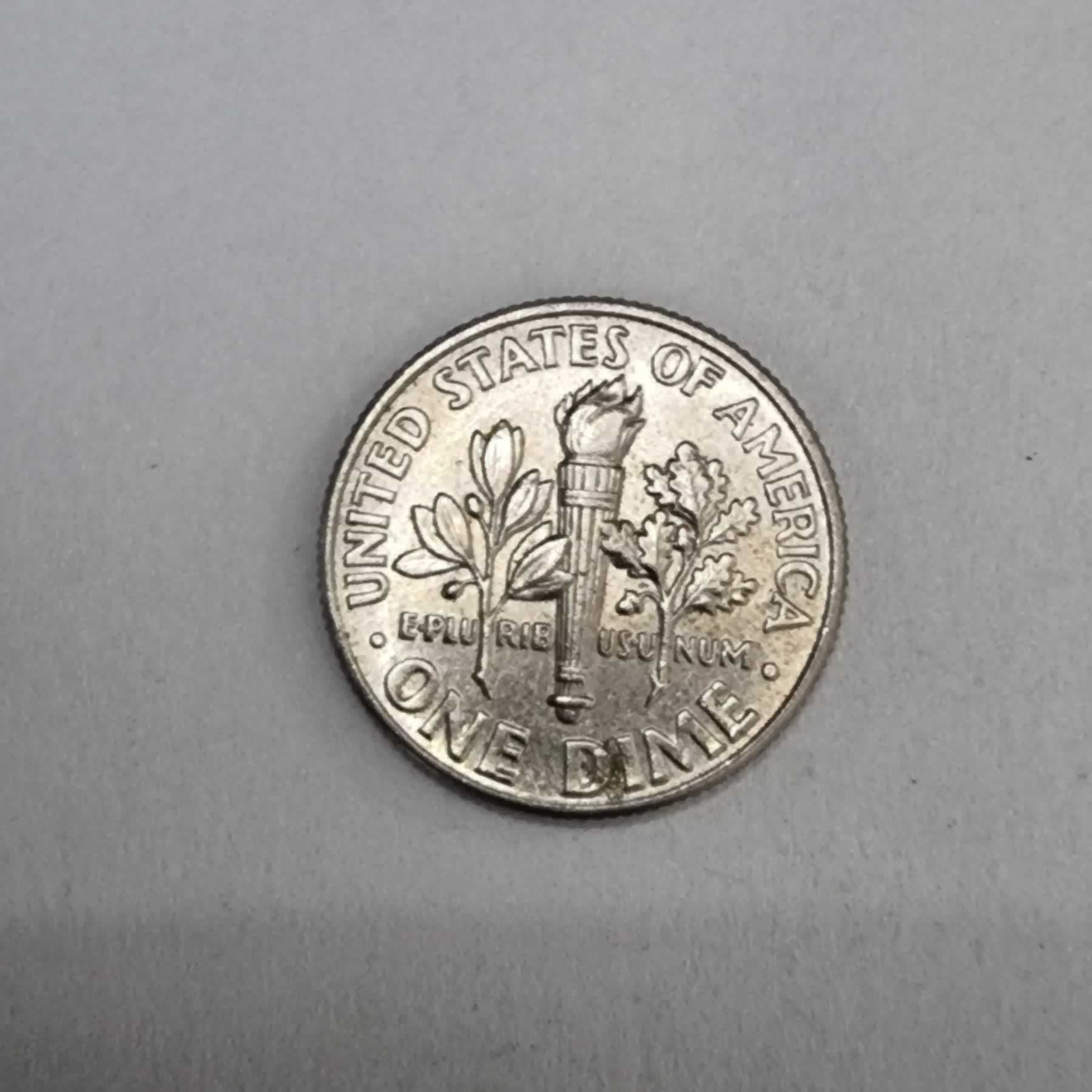 Reverso de 1 Dime, 2010 P