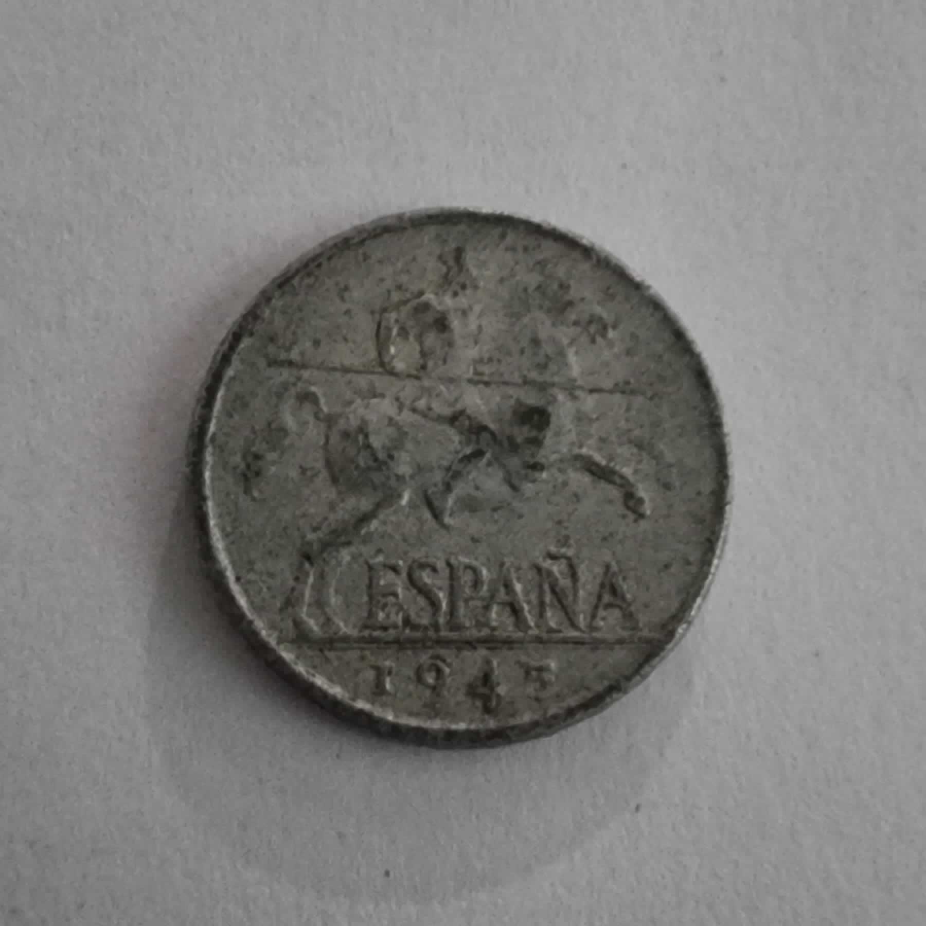 Anverso de 5 Cents, 1945