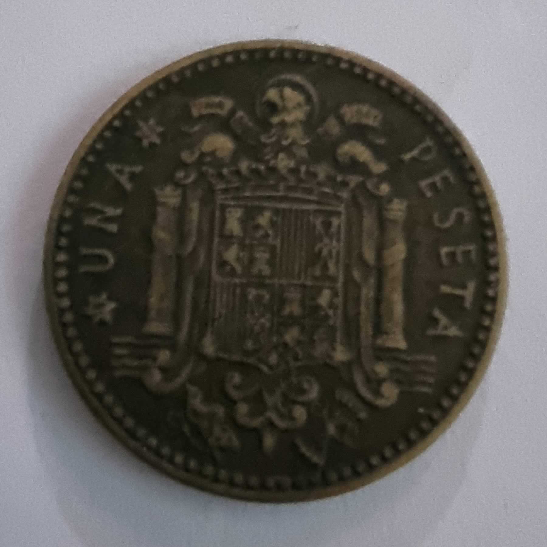 Reverso de 1 Peseta, 1947 (No identificado)
