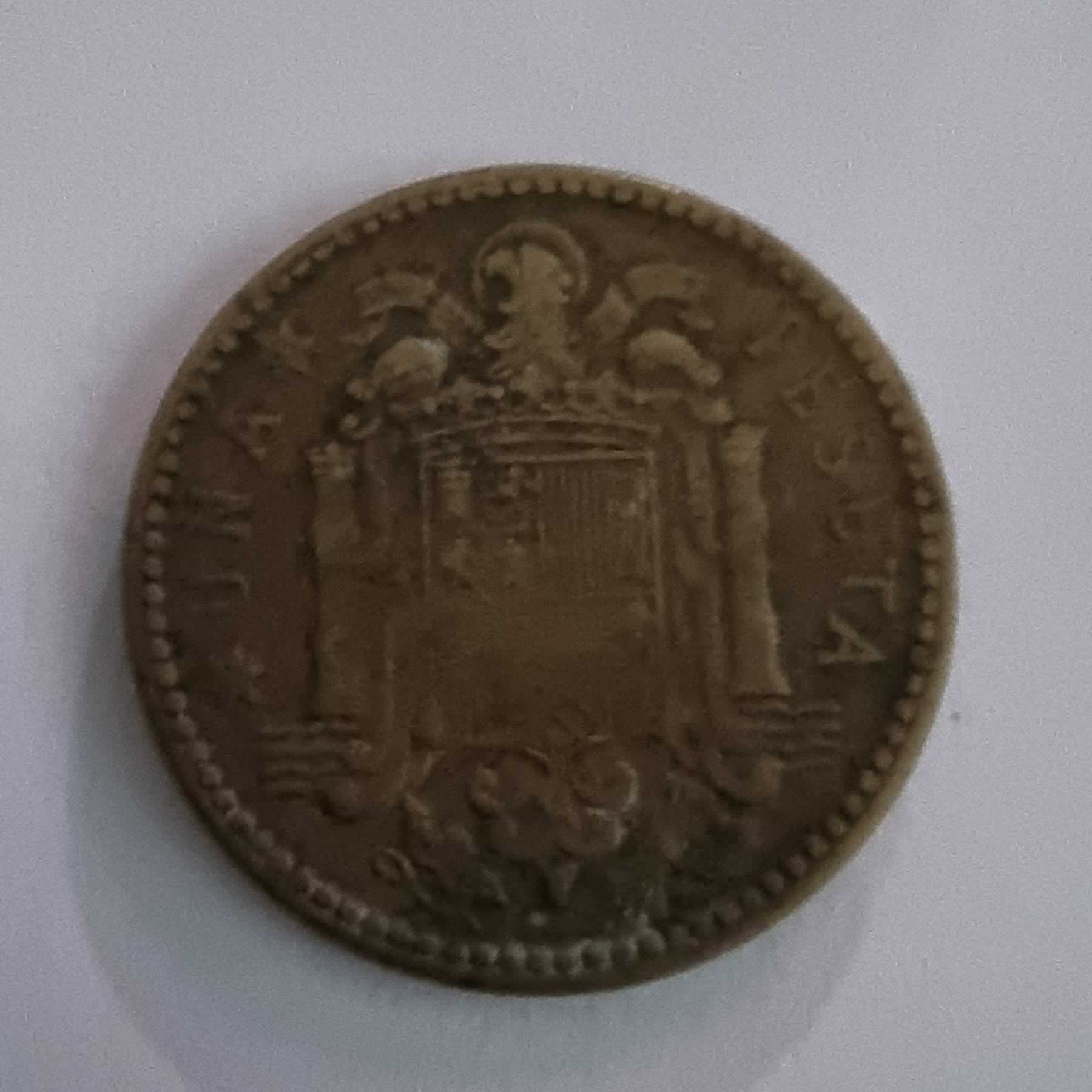 Reverso de 1 Peseta, 1947 (No identificado)