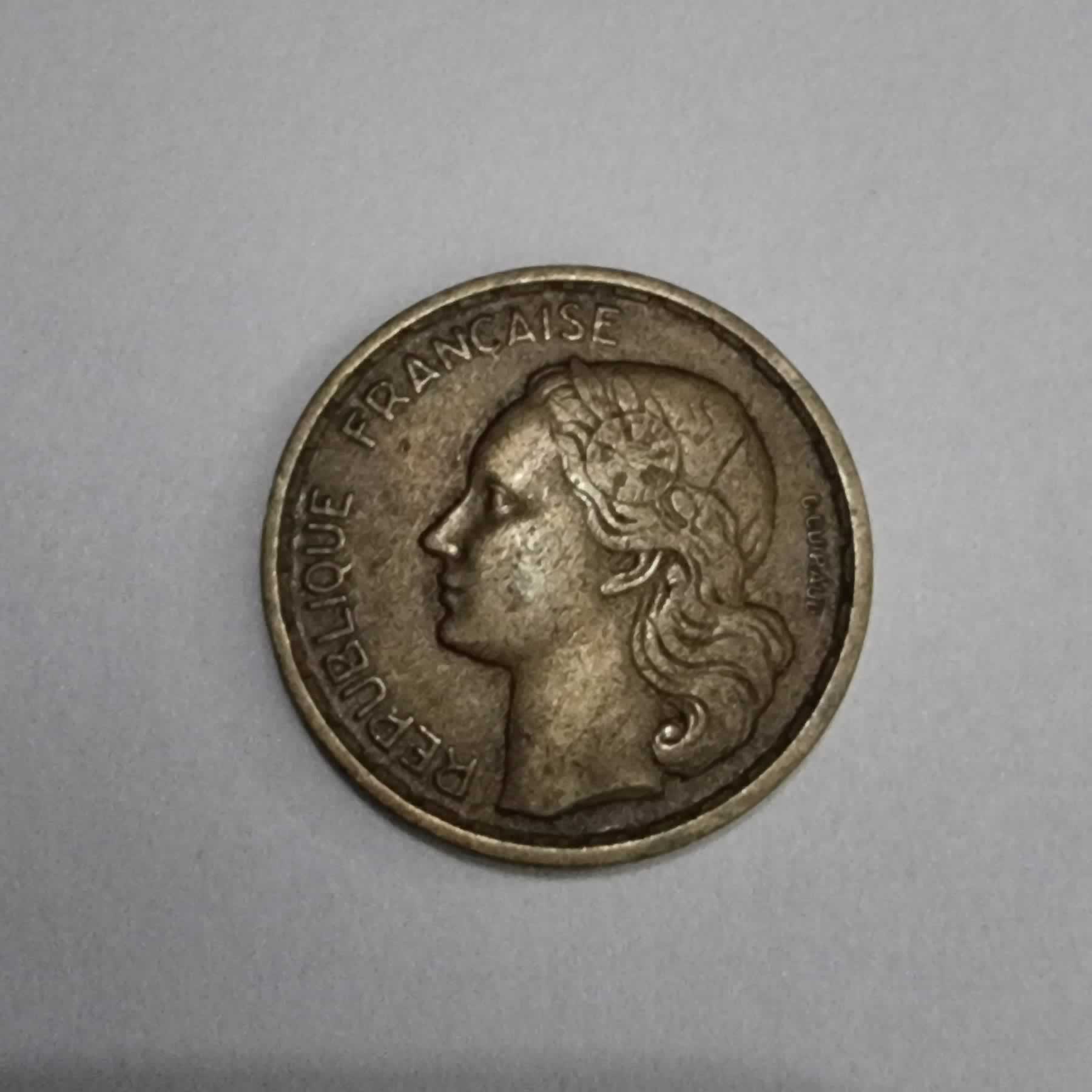 Anverso de 20 Francs, 1950