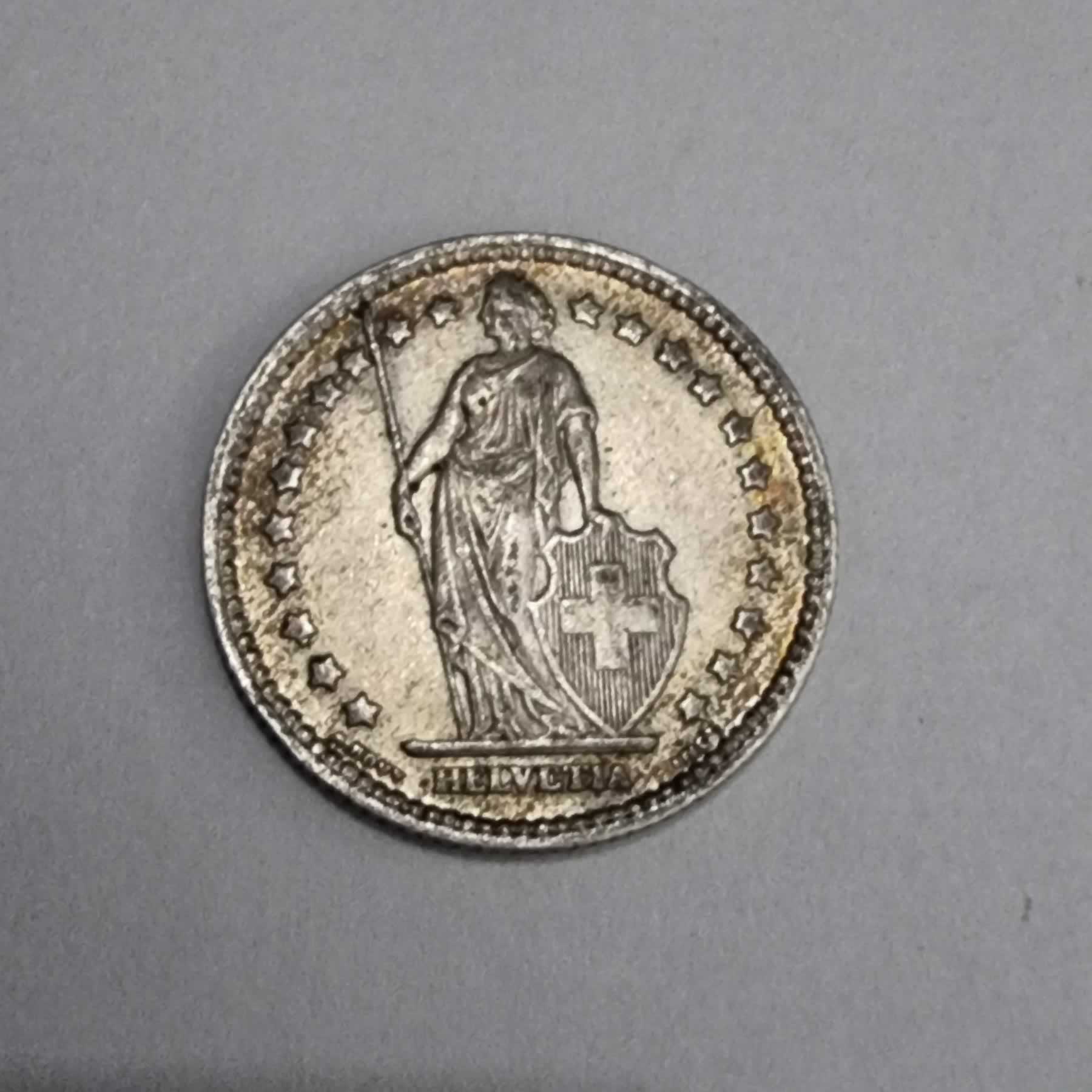 Anverso de 1 Franc, 1944 B