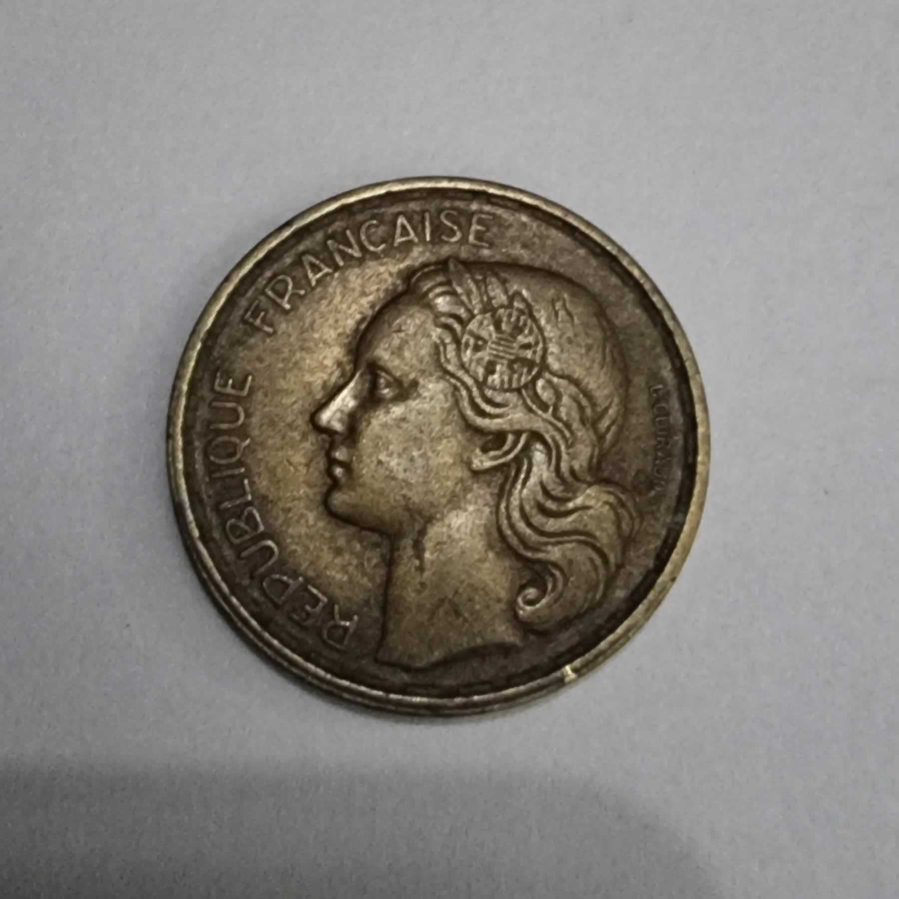 Anverso de 20 Francs, 1950