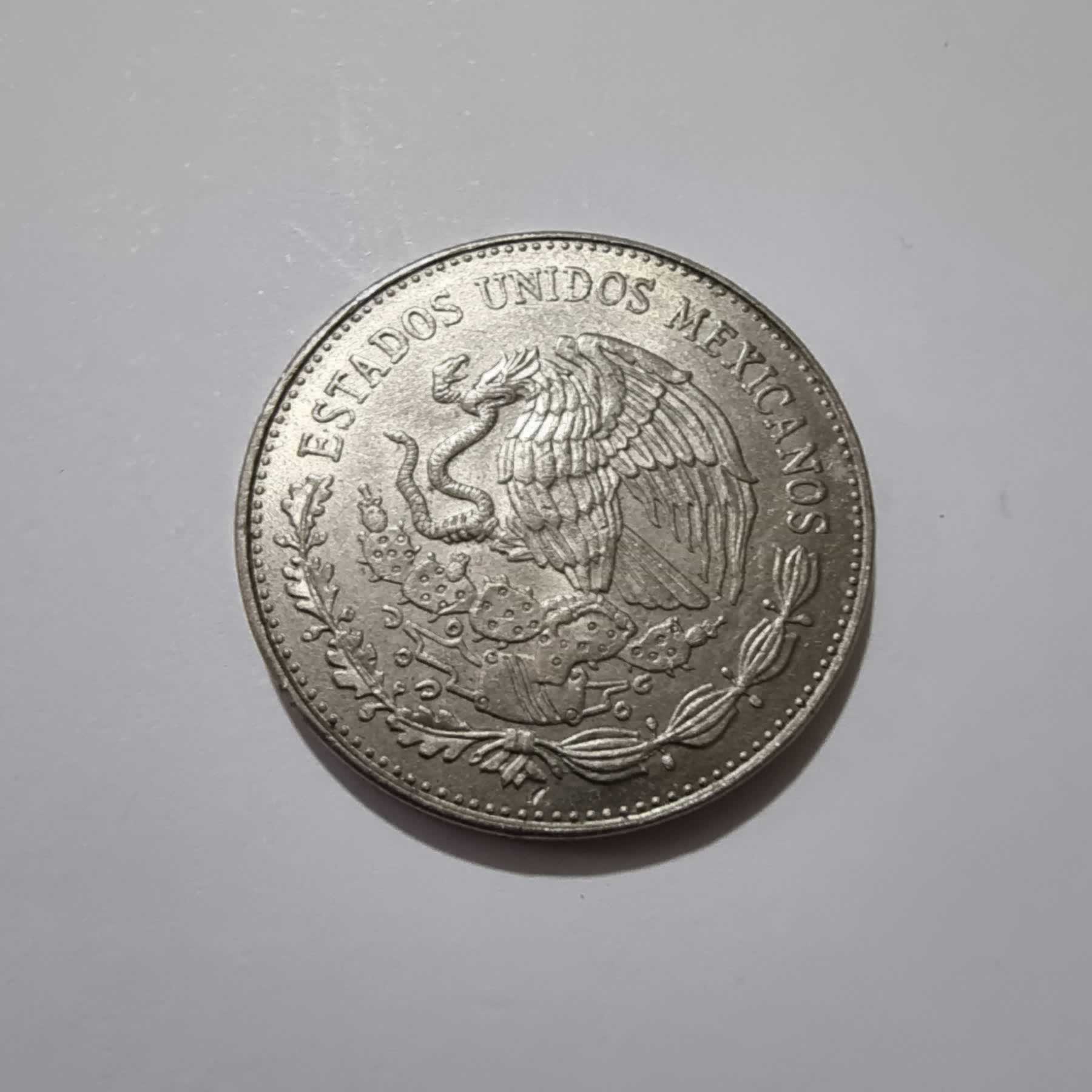 Anverso de 20 Pesos, 1980 Mo