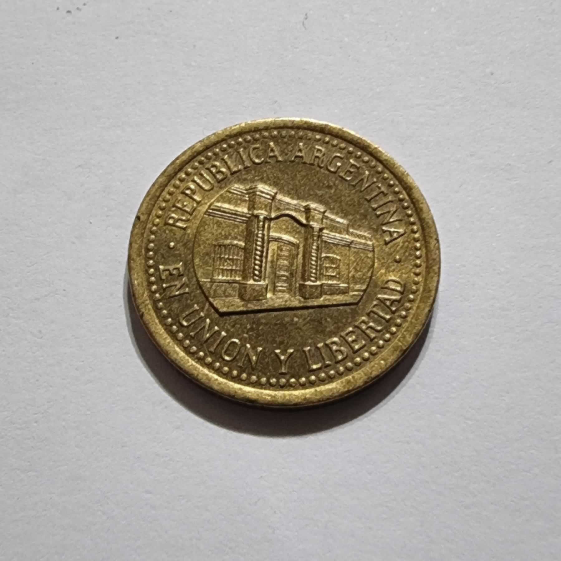 Anverso de 50 Centavos, 2010, Argentina