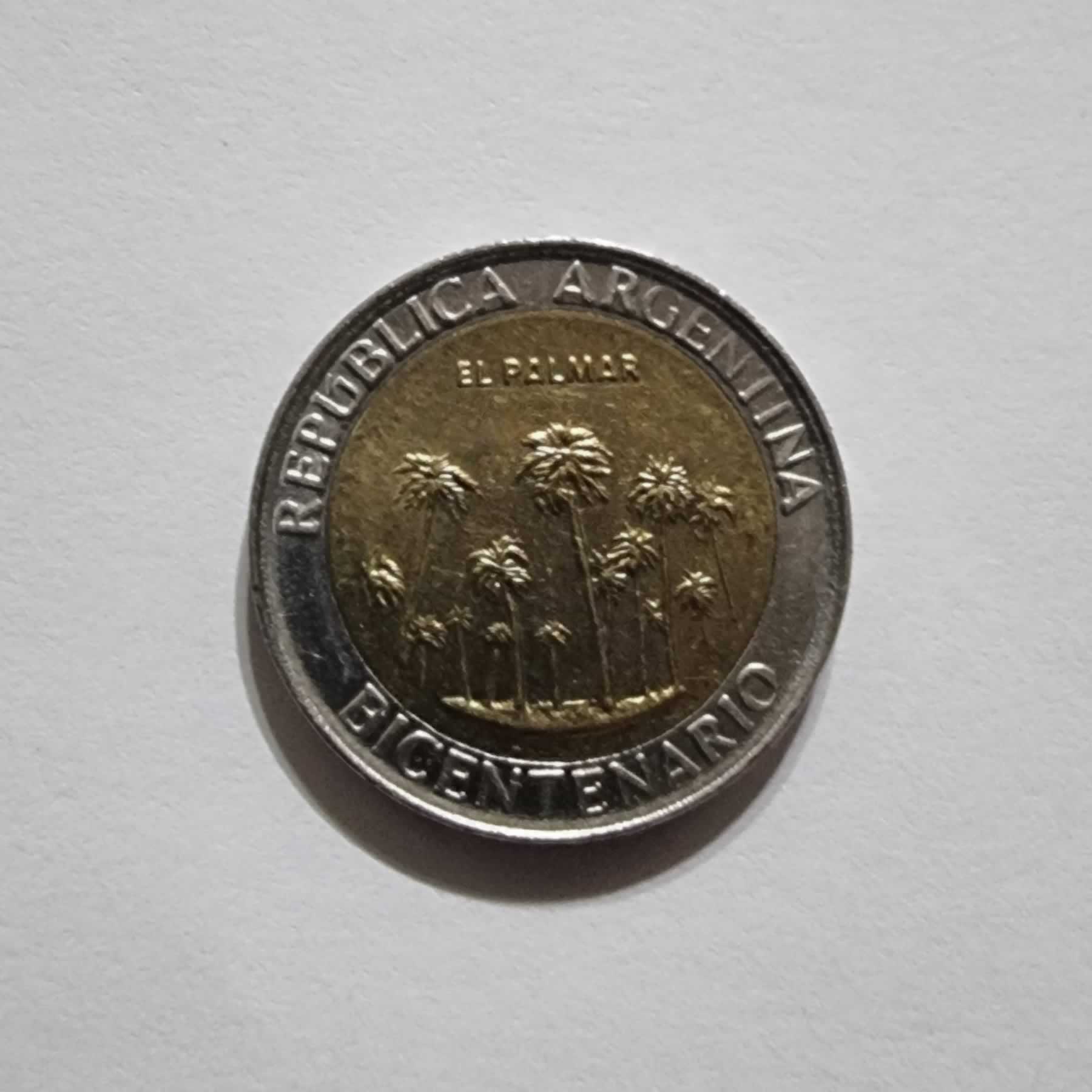 Anverso de 1 Peso, 2010