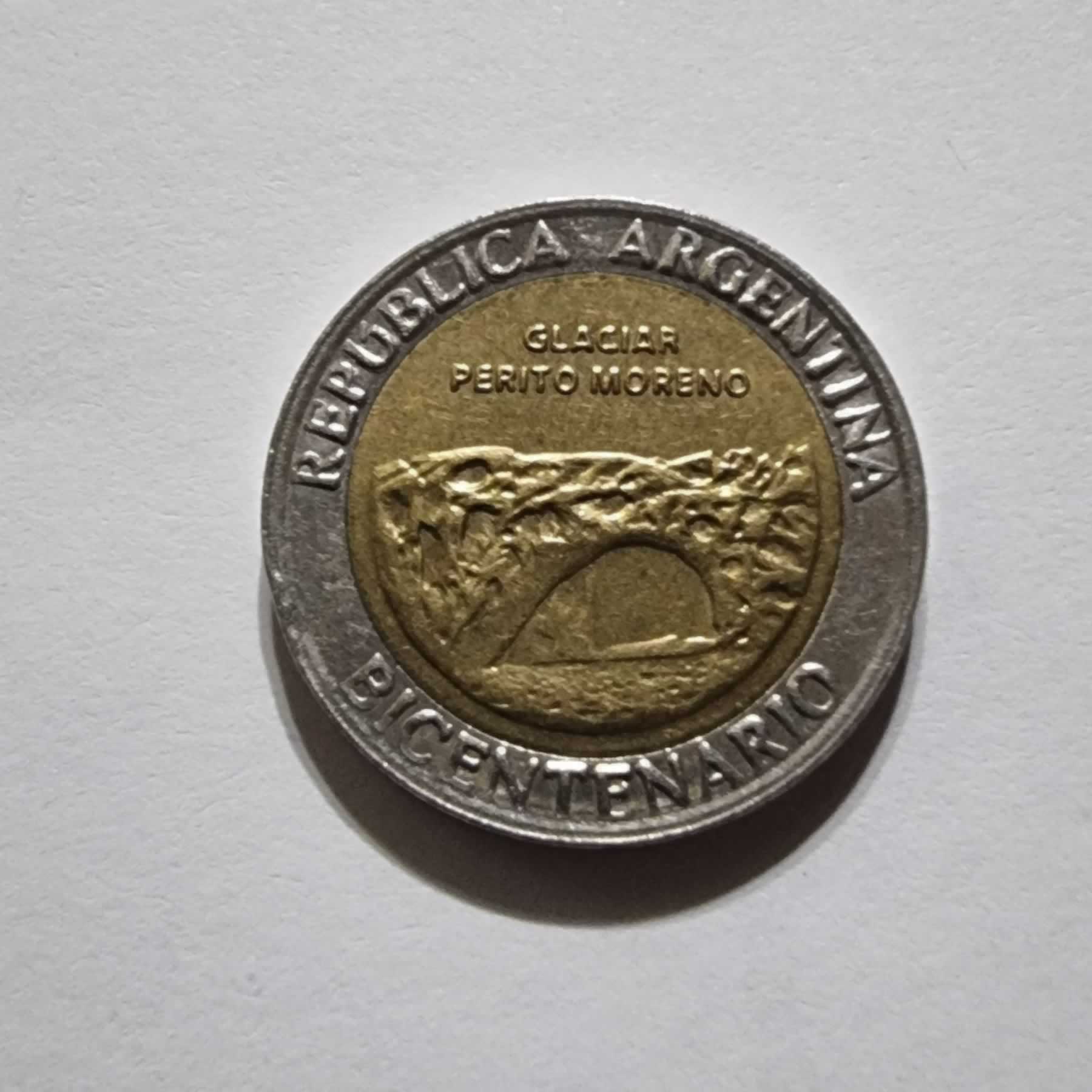 Anverso de 1 Peso, 2010, Argentina