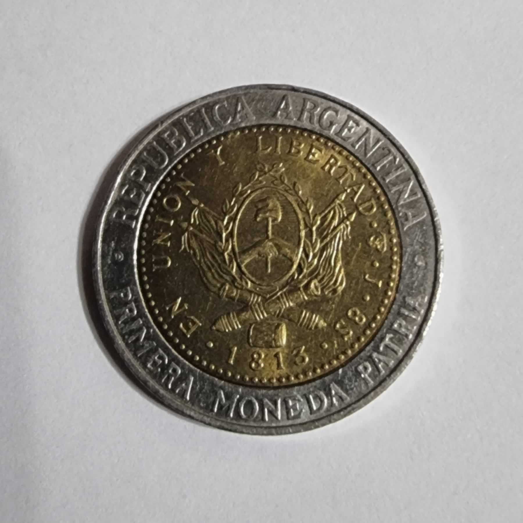 Reverso de 1 Peso, 2009 D