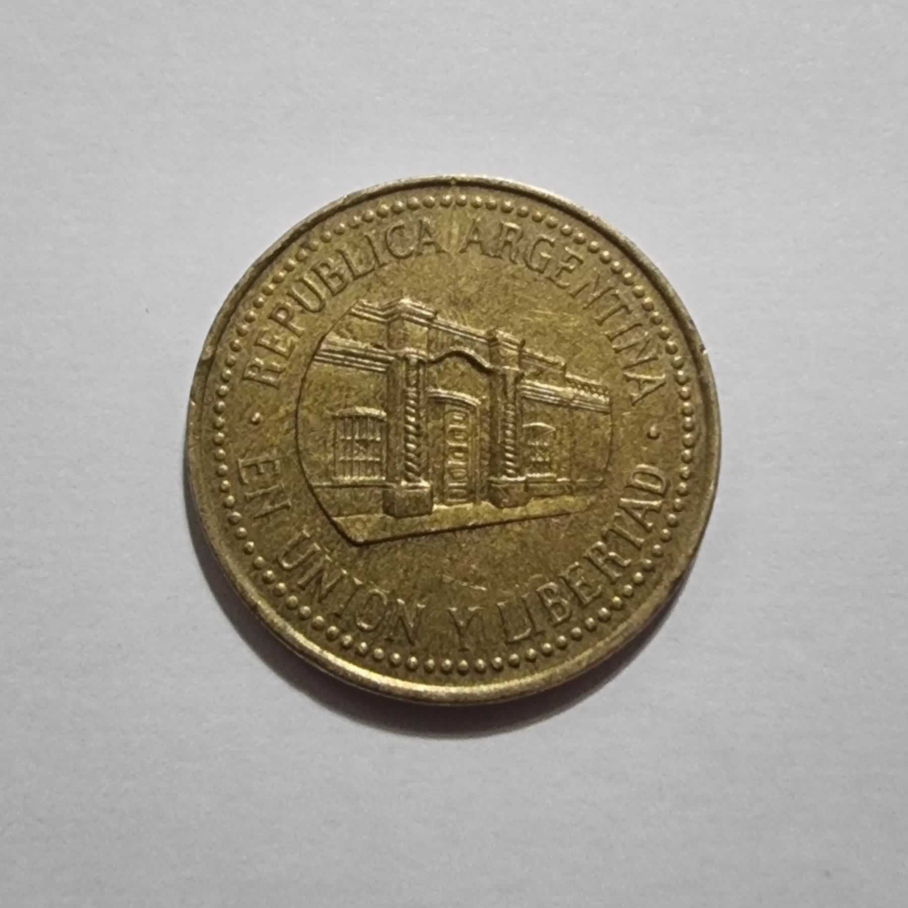 Anverso de 50 Centavos, 2009, Argentina