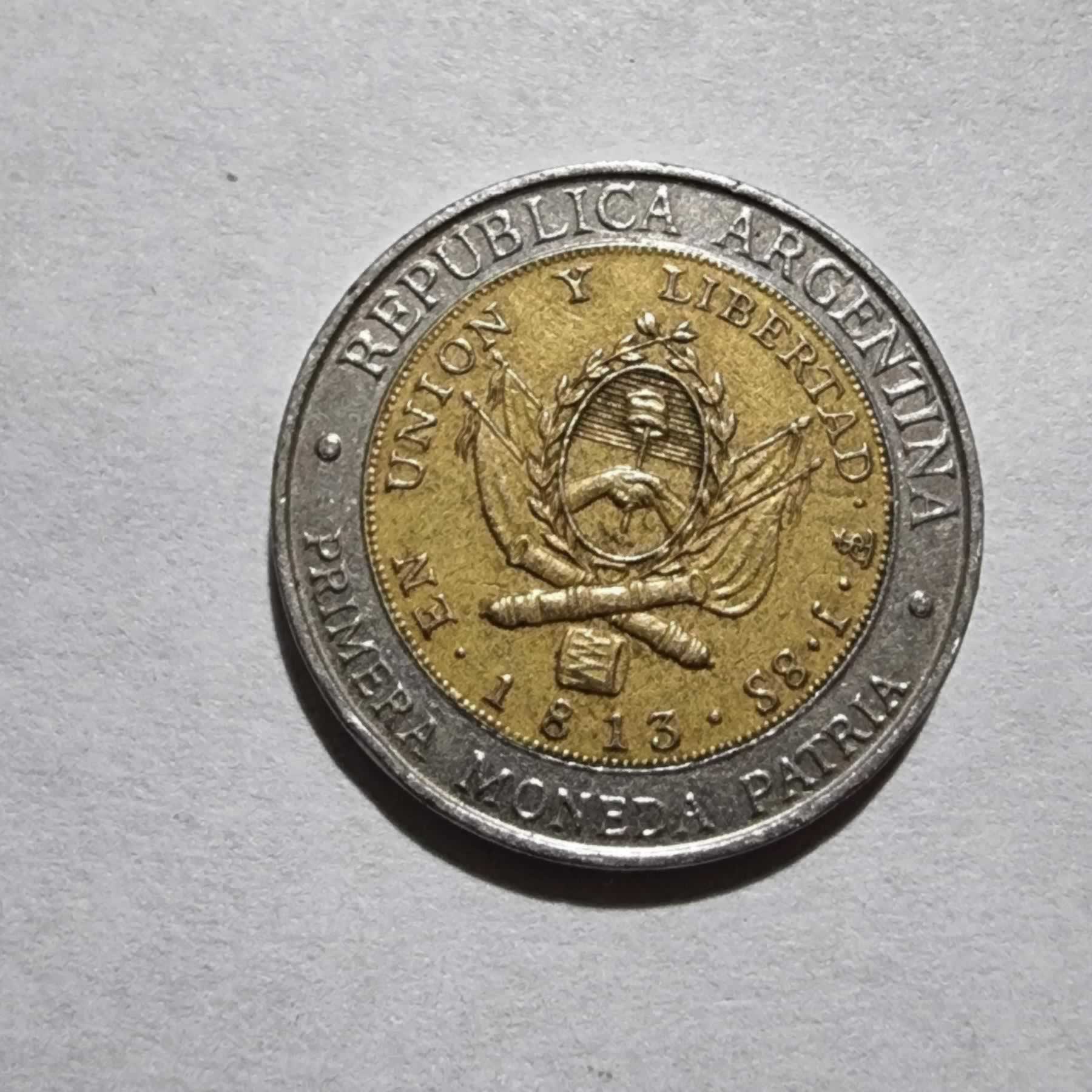 Reverso de 1 Peso, 1995 B